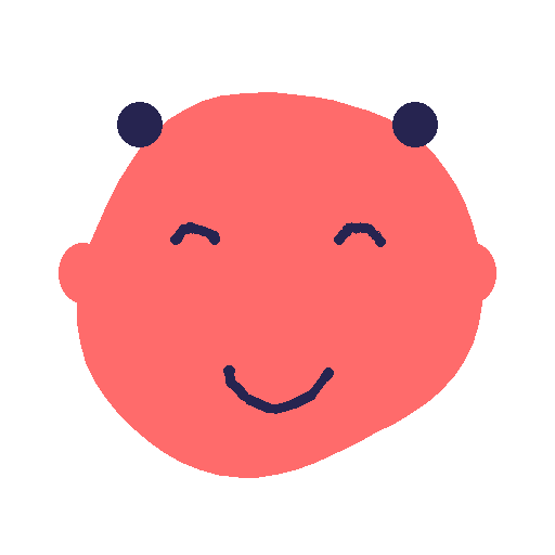 A face drawn in Brazil on sayihello