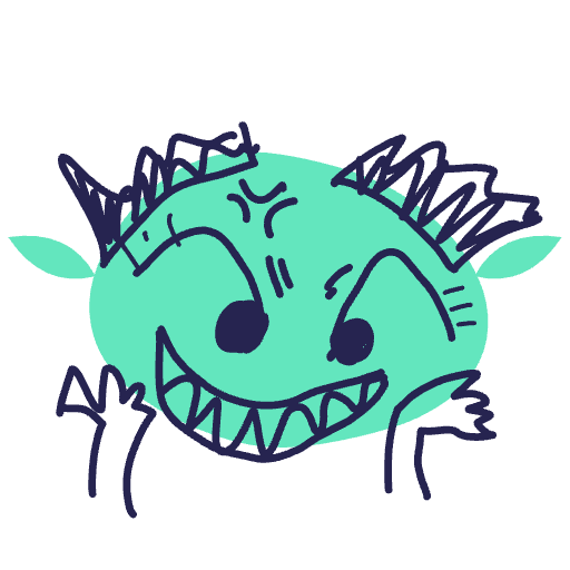 A face drawn in Korea on sayihello