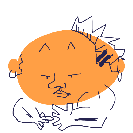 A face drawn by someone on sayihello