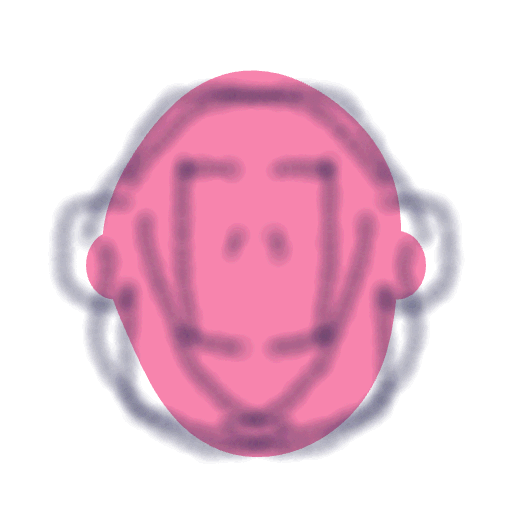 A face drawn in Korea on sayihello
