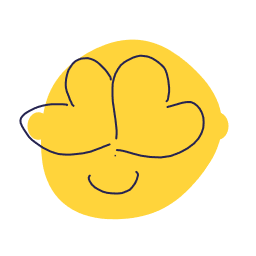 A face drawn in Korea on sayihello
