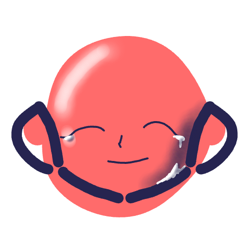 A face drawn in Korea on sayihello
