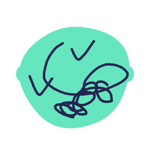 A face drawn in Korea on sayihello