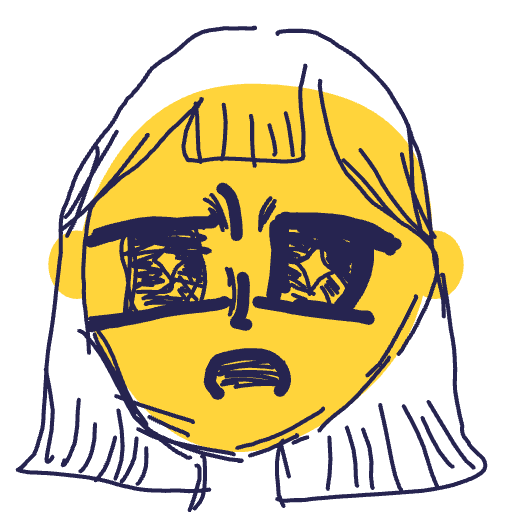 A face drawn in Korea on sayihello