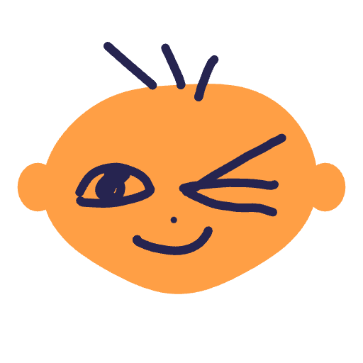 A face drawn in Korea on sayihello