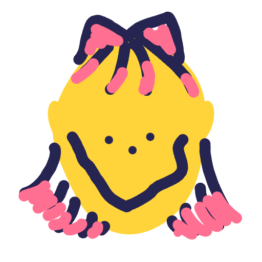 A face drawn in Korea on sayihello