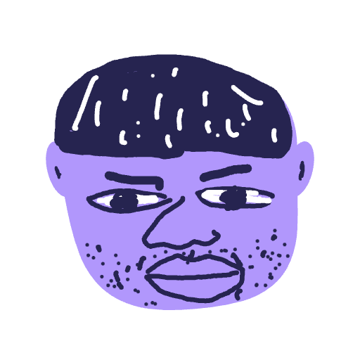 A face drawn in Korea on sayihello
