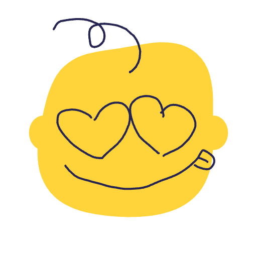 A face drawn in Korea on sayihello