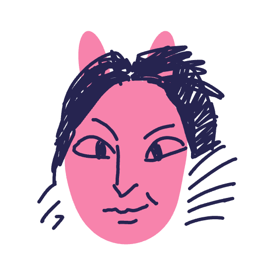 A face drawn in Korea on sayihello